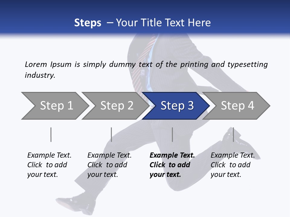 Executive Employee Confident PowerPoint Template