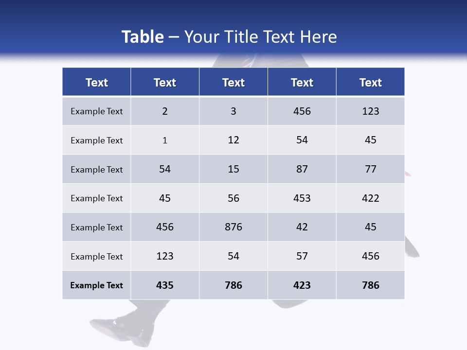 Executive Employee Confident PowerPoint Template