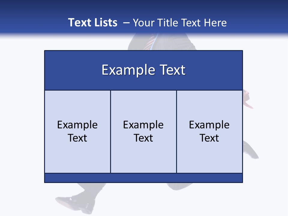 Executive Employee Confident PowerPoint Template