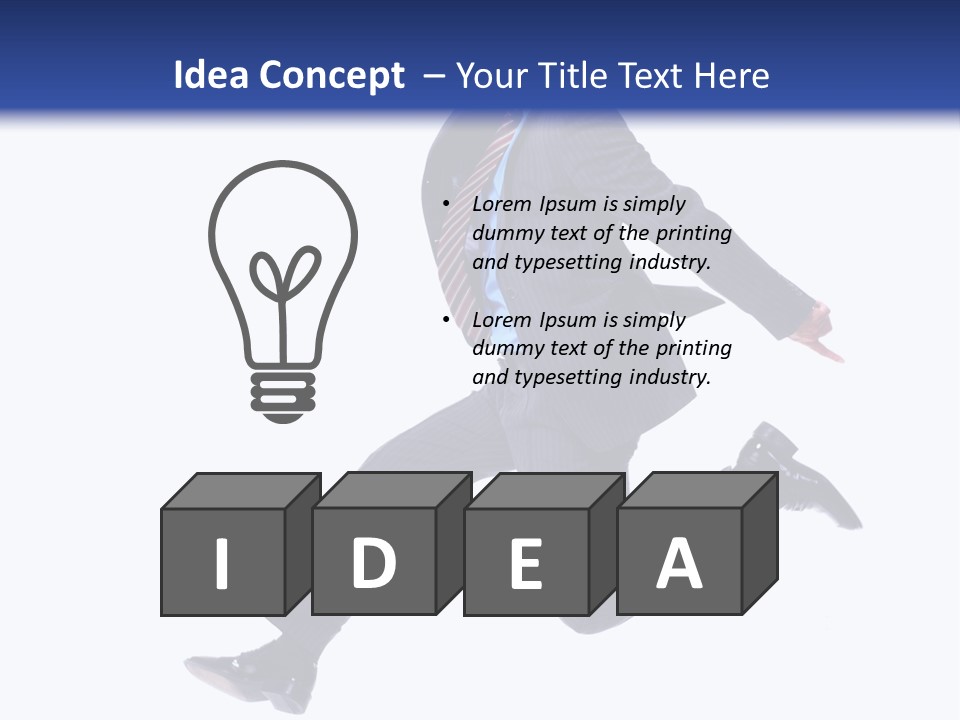 Executive Employee Confident PowerPoint Template