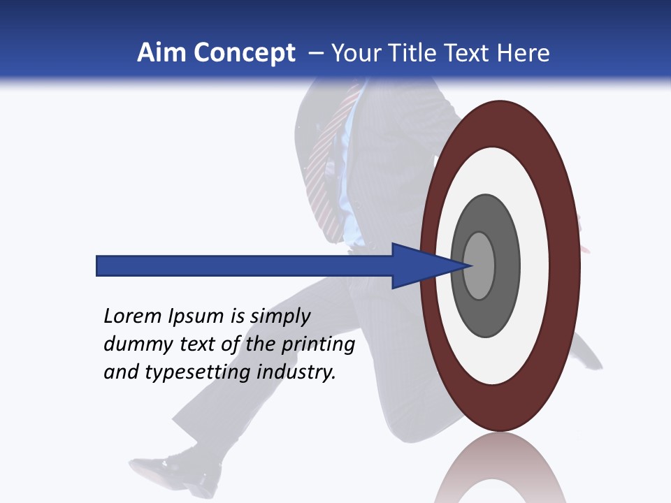 Executive Employee Confident PowerPoint Template