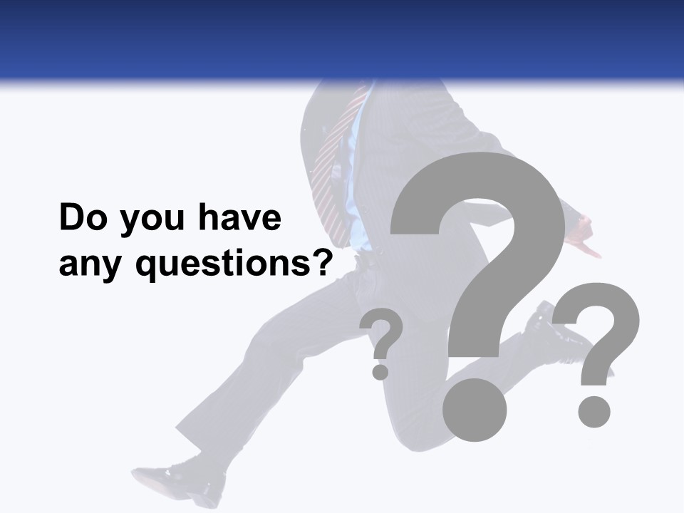 Executive Employee Confident PowerPoint Template