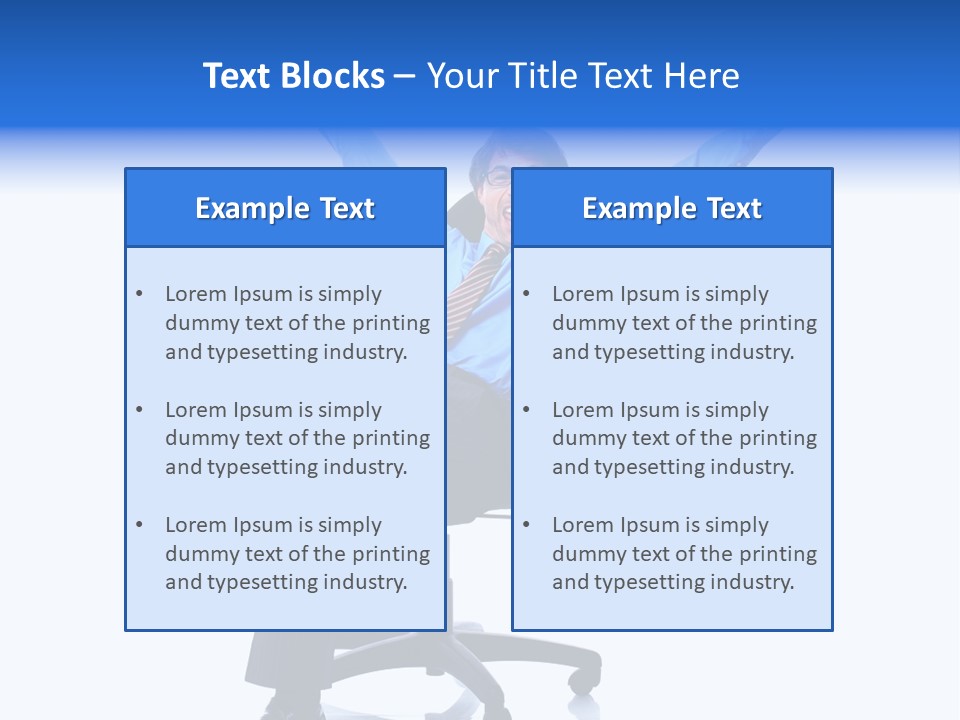 Suit Corporate Accountant PowerPoint Template