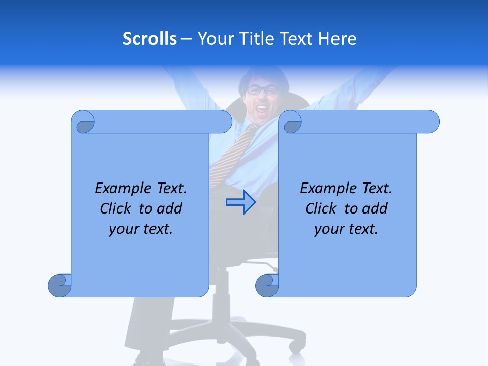 Suit Corporate Accountant PowerPoint Template