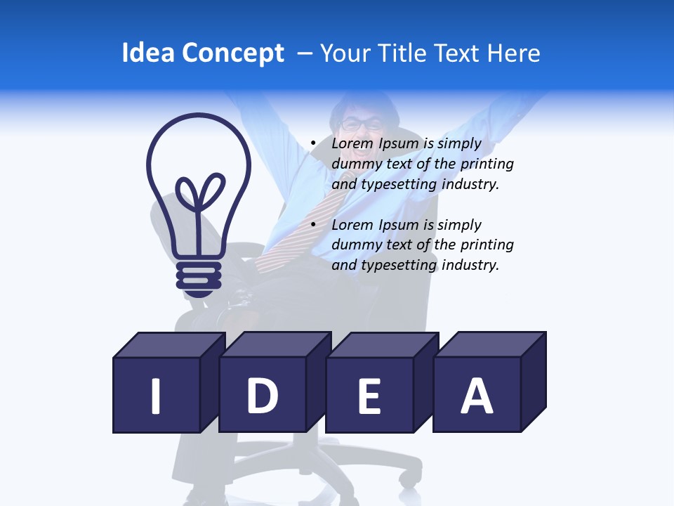 Suit Corporate Accountant PowerPoint Template
