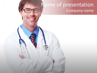 Man Treatment Pharmacist PowerPoint Template