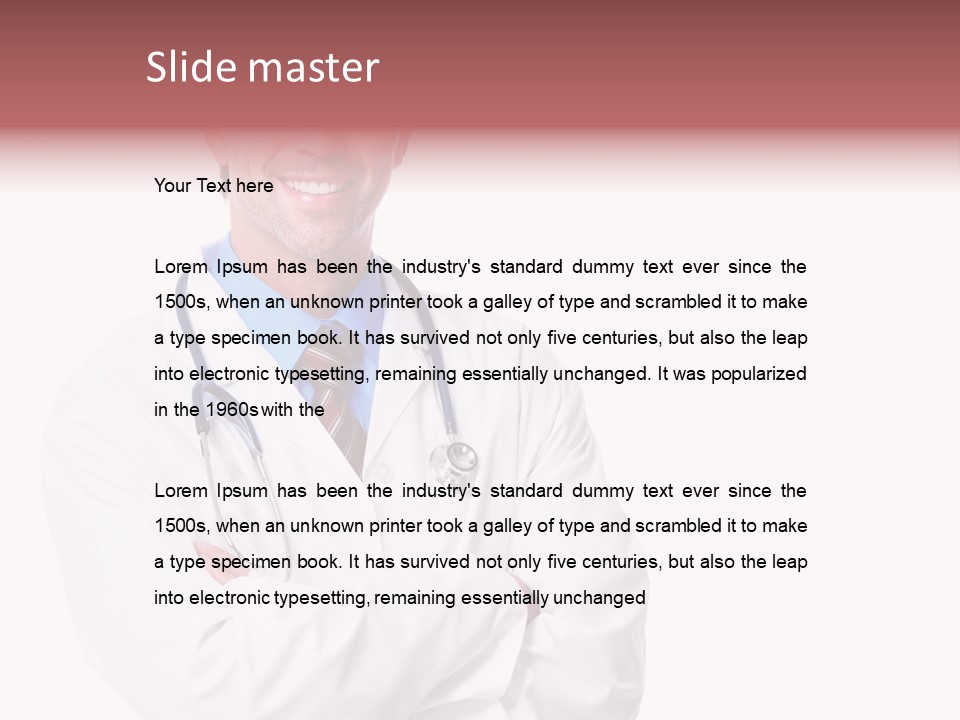 Man Treatment Pharmacist PowerPoint Template