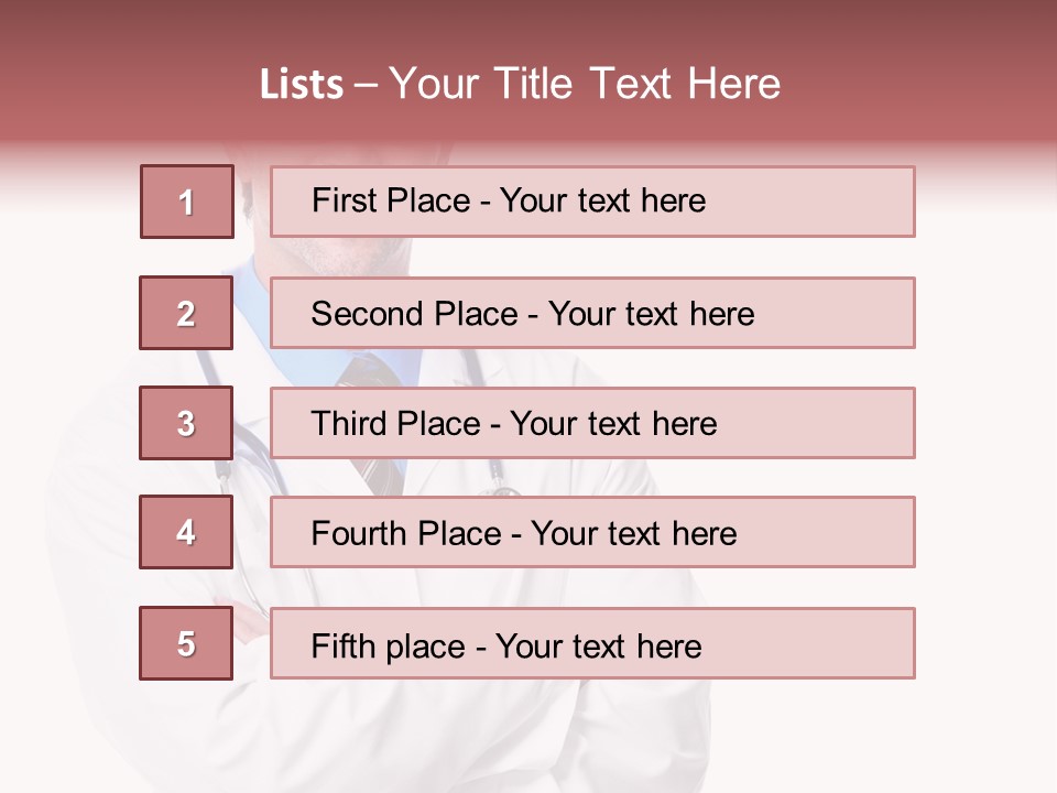 Man Treatment Pharmacist PowerPoint Template