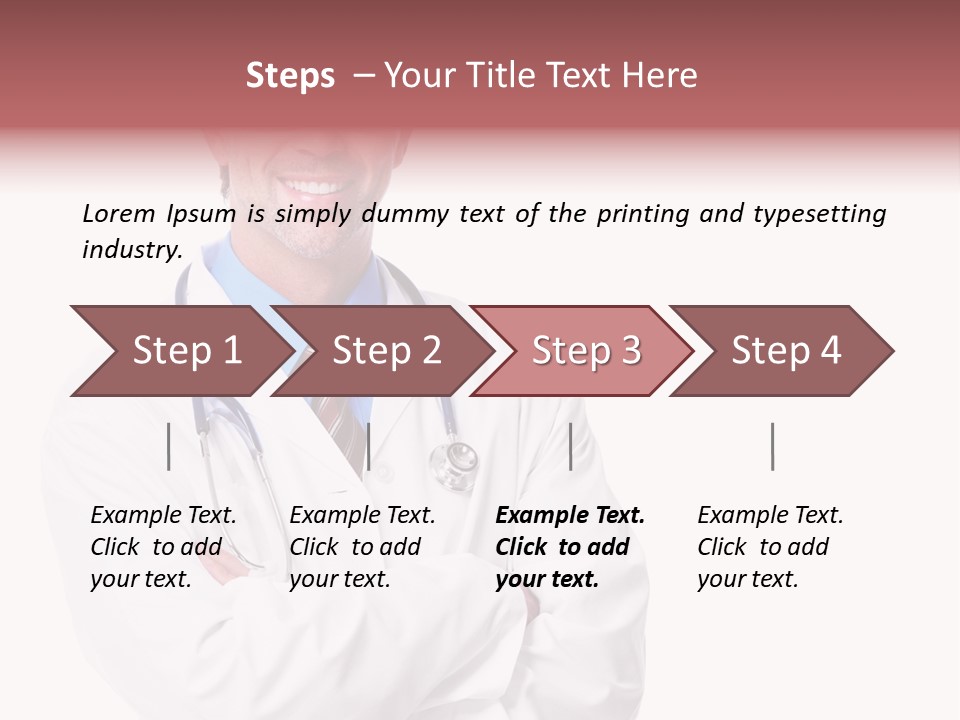 Man Treatment Pharmacist PowerPoint Template
