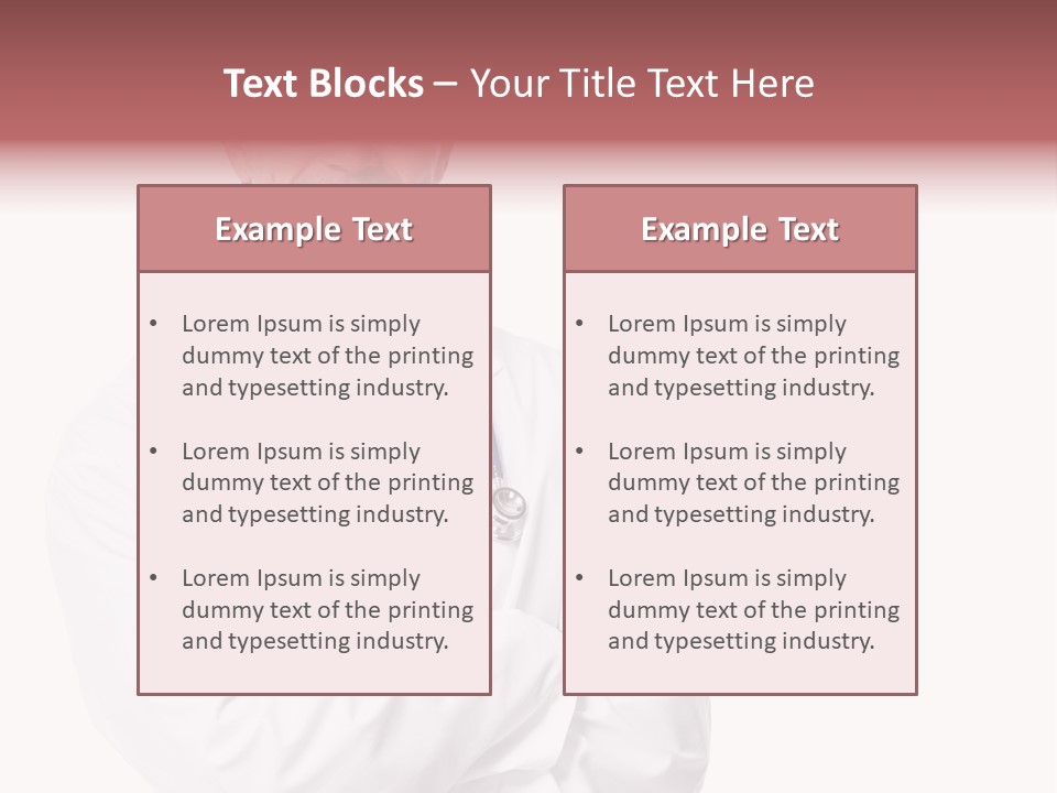 Man Treatment Pharmacist PowerPoint Template