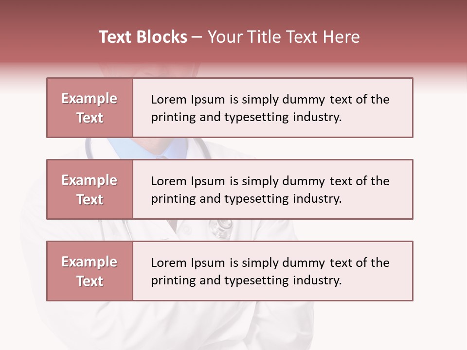 Man Treatment Pharmacist PowerPoint Template