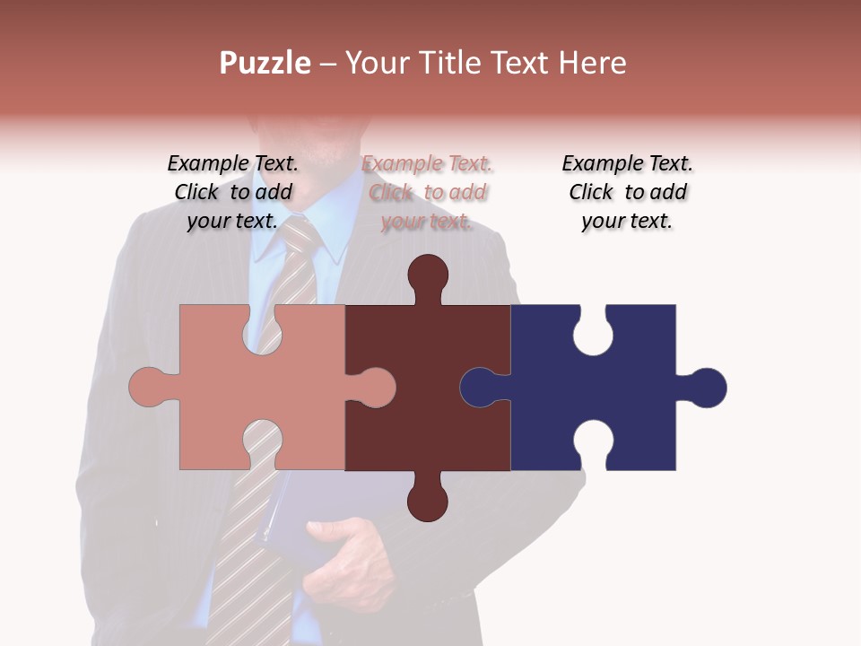 Happiness Present Holiday PowerPoint Template