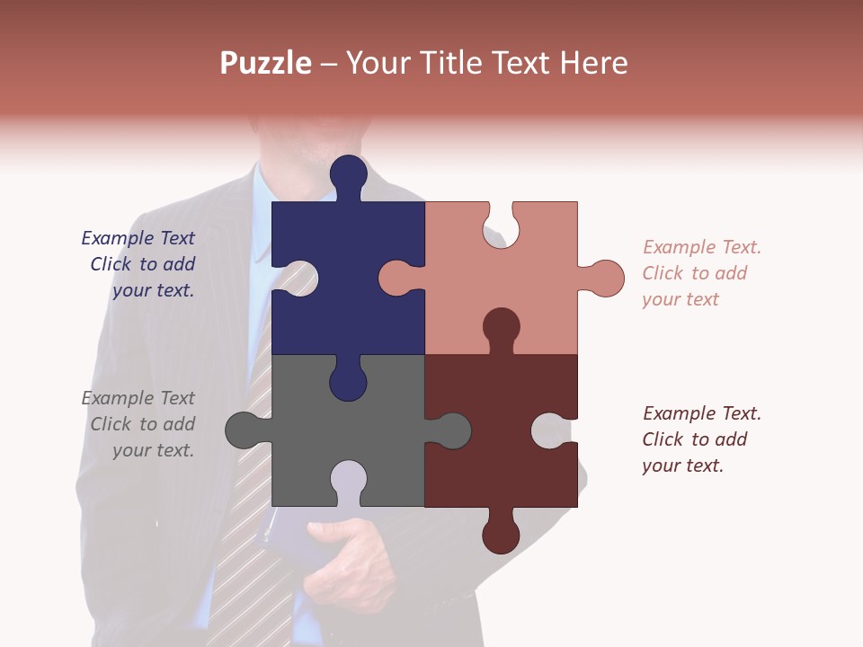 Happiness Present Holiday PowerPoint Template