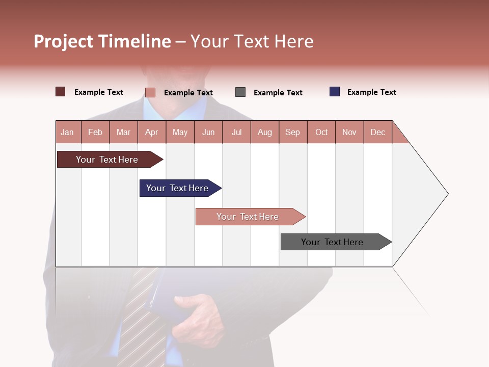 Happiness Present Holiday PowerPoint Template