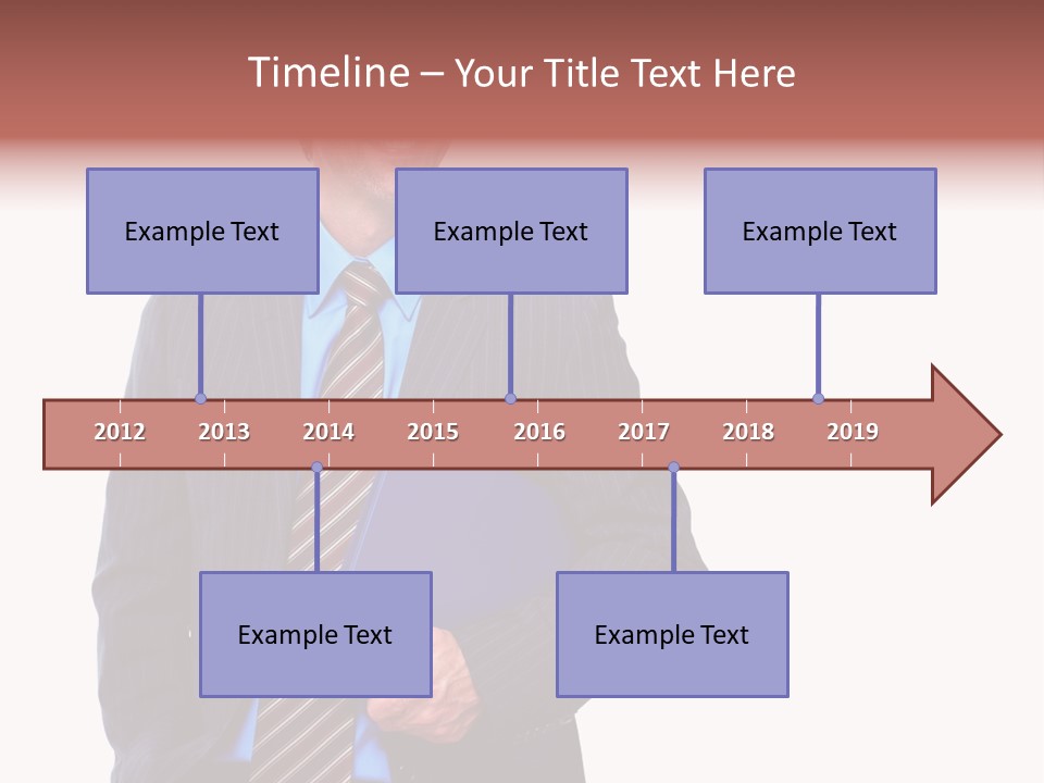 Happiness Present Holiday PowerPoint Template