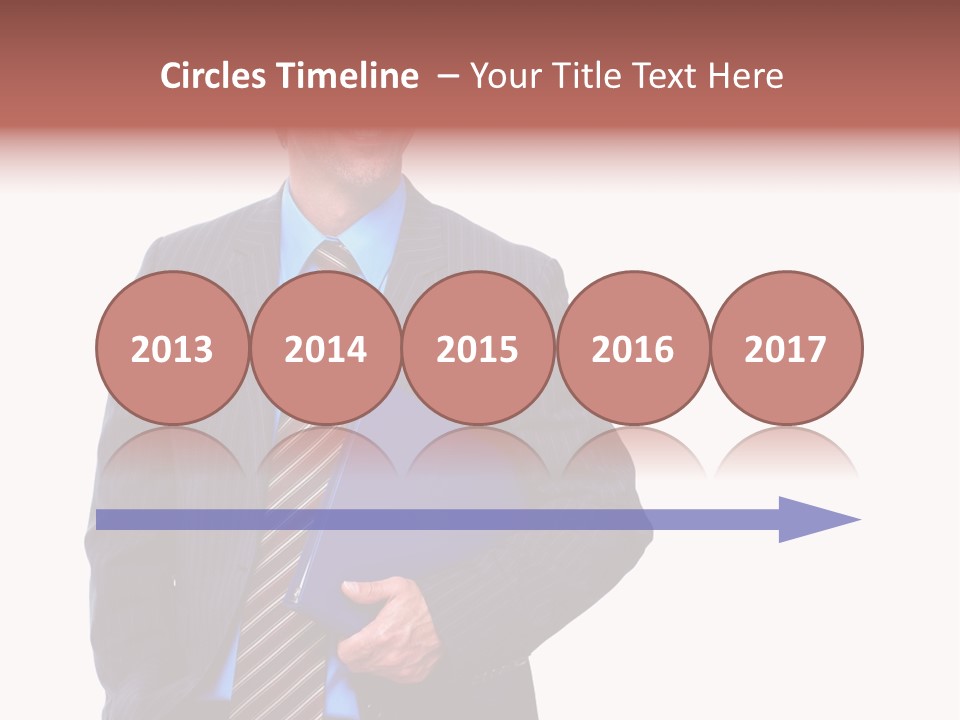 Happiness Present Holiday PowerPoint Template