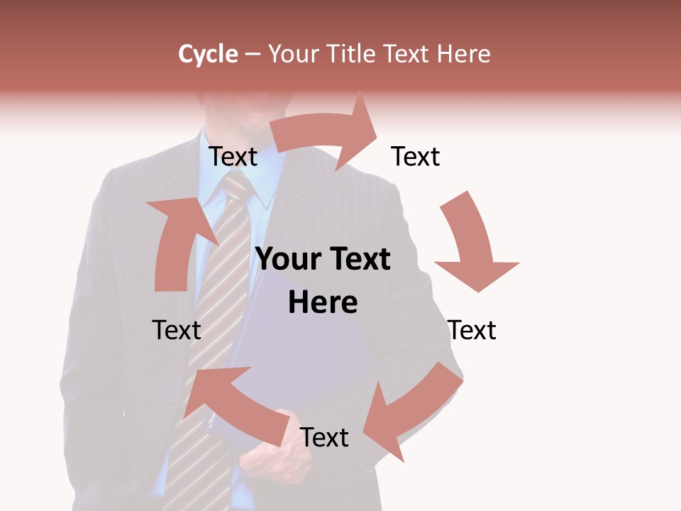 Happiness Present Holiday PowerPoint Template