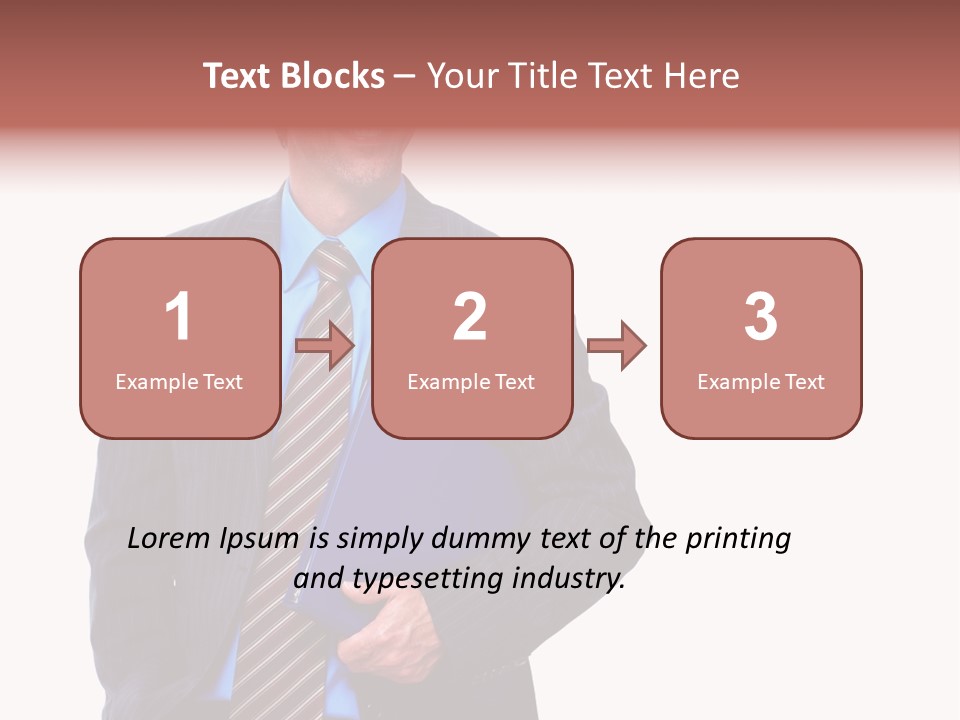 Happiness Present Holiday PowerPoint Template