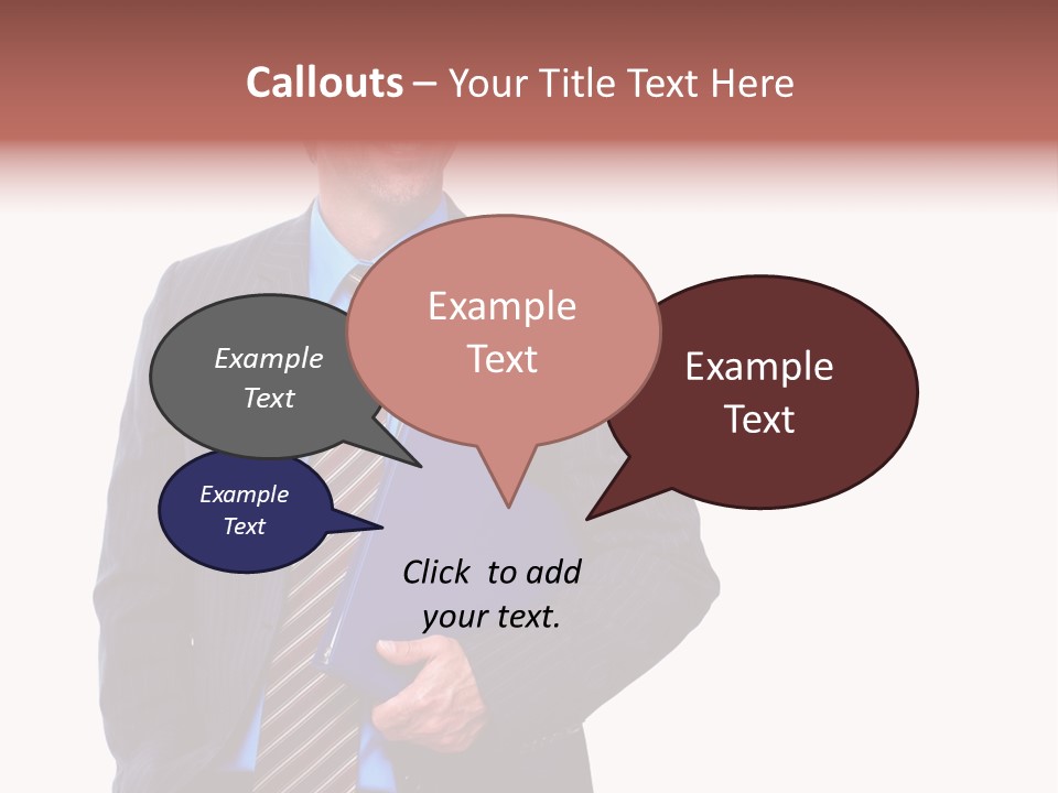 Happiness Present Holiday PowerPoint Template