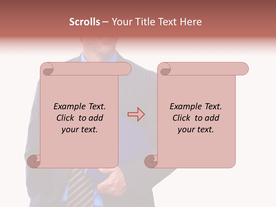 Happiness Present Holiday PowerPoint Template