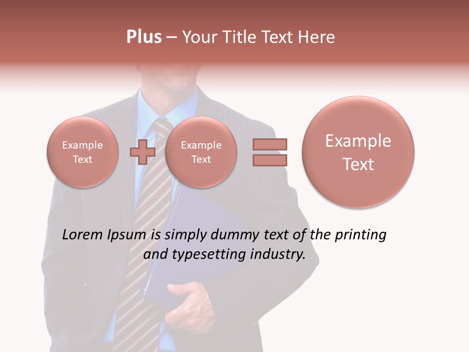 Happiness Present Holiday PowerPoint Template