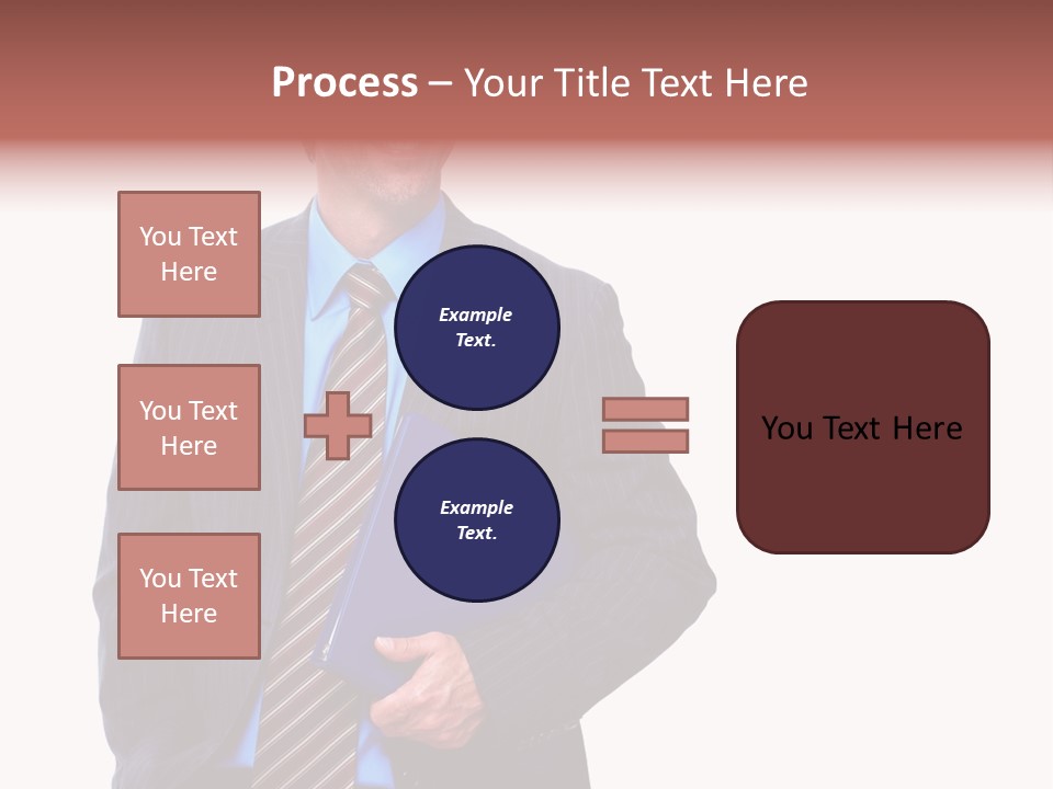 Happiness Present Holiday PowerPoint Template