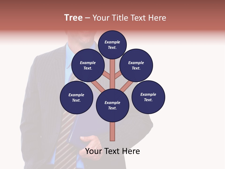 Happiness Present Holiday PowerPoint Template