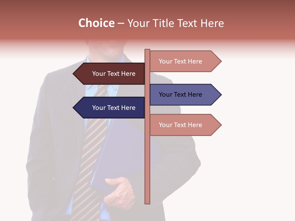 Happiness Present Holiday PowerPoint Template