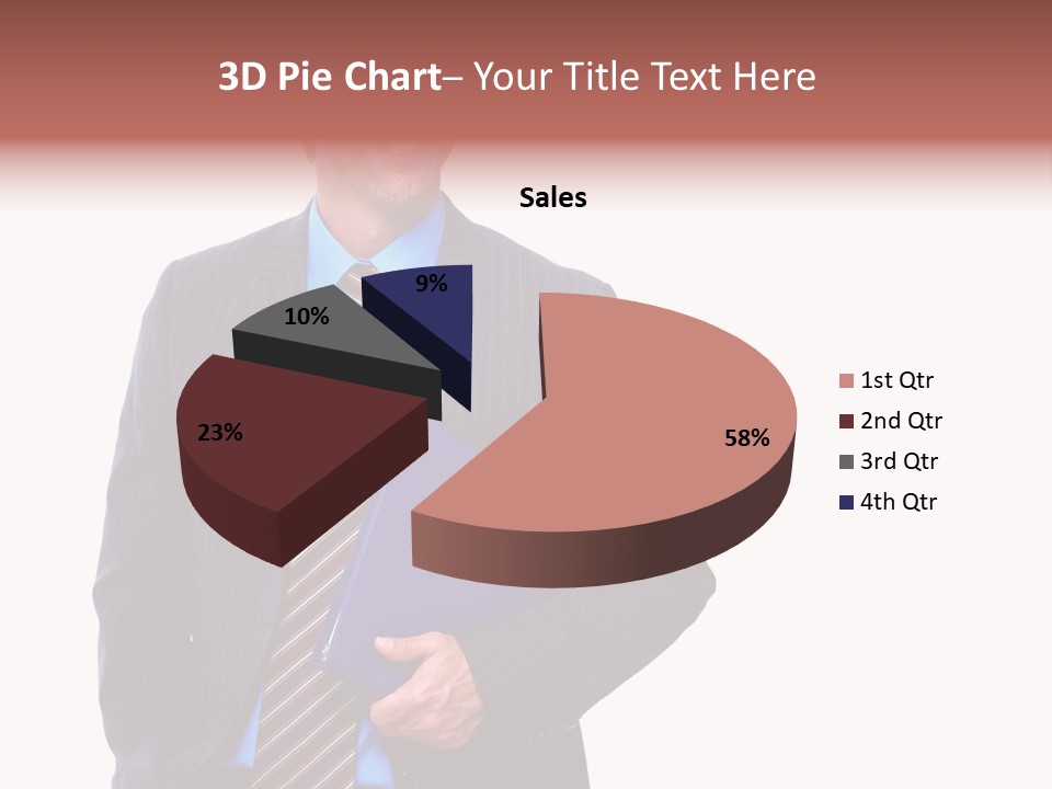 Happiness Present Holiday PowerPoint Template