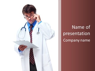 Profession Care Uniform PowerPoint Template