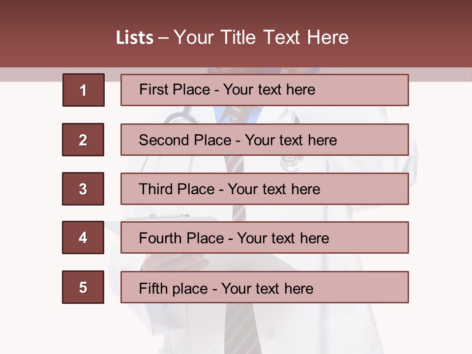Profession Care Uniform PowerPoint Template