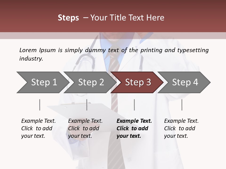 Profession Care Uniform PowerPoint Template