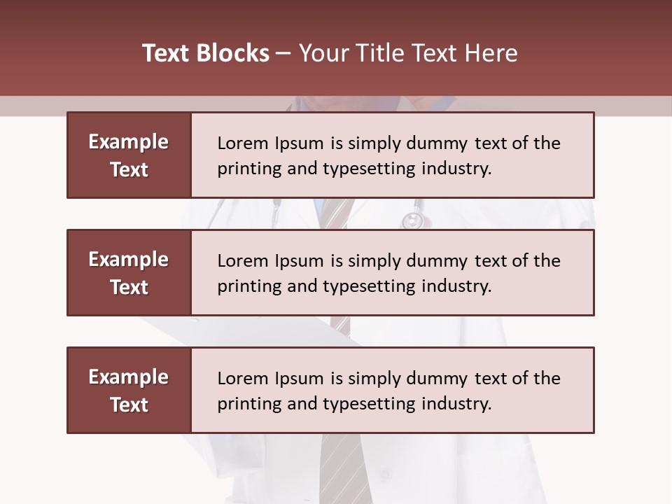 Profession Care Uniform PowerPoint Template