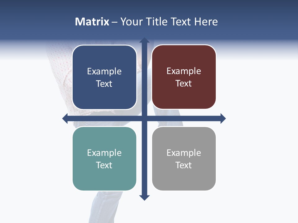 Bright Happy Portrait PowerPoint Template