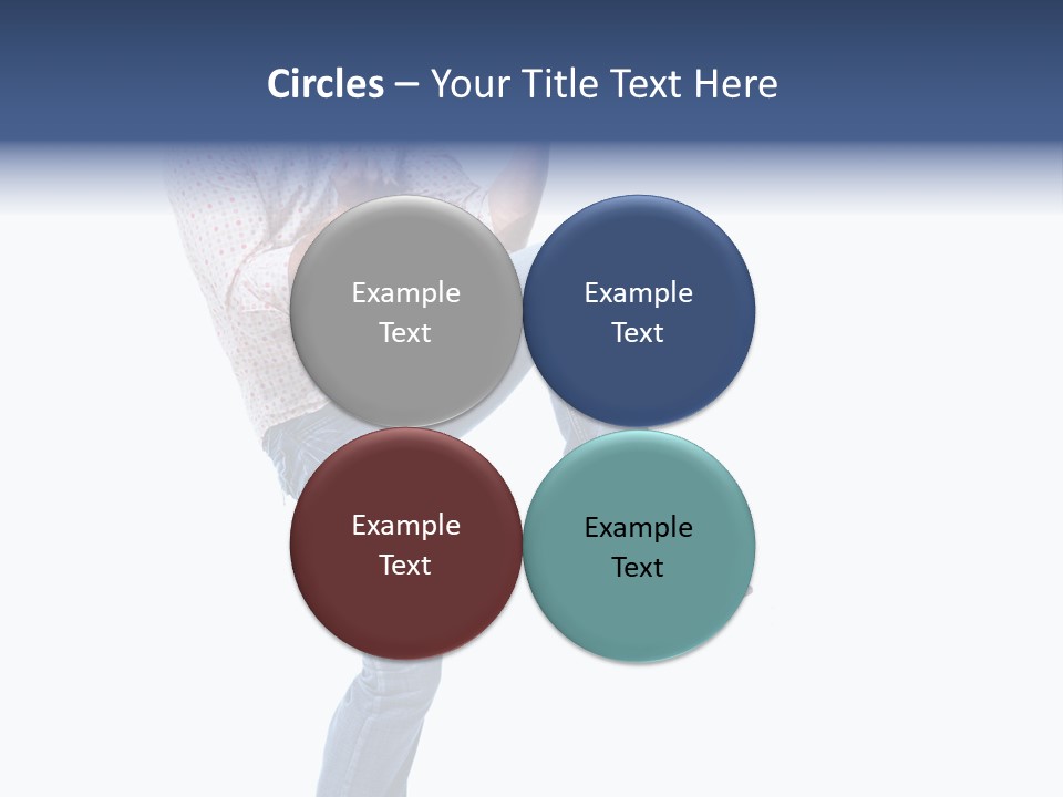 Bright Happy Portrait PowerPoint Template