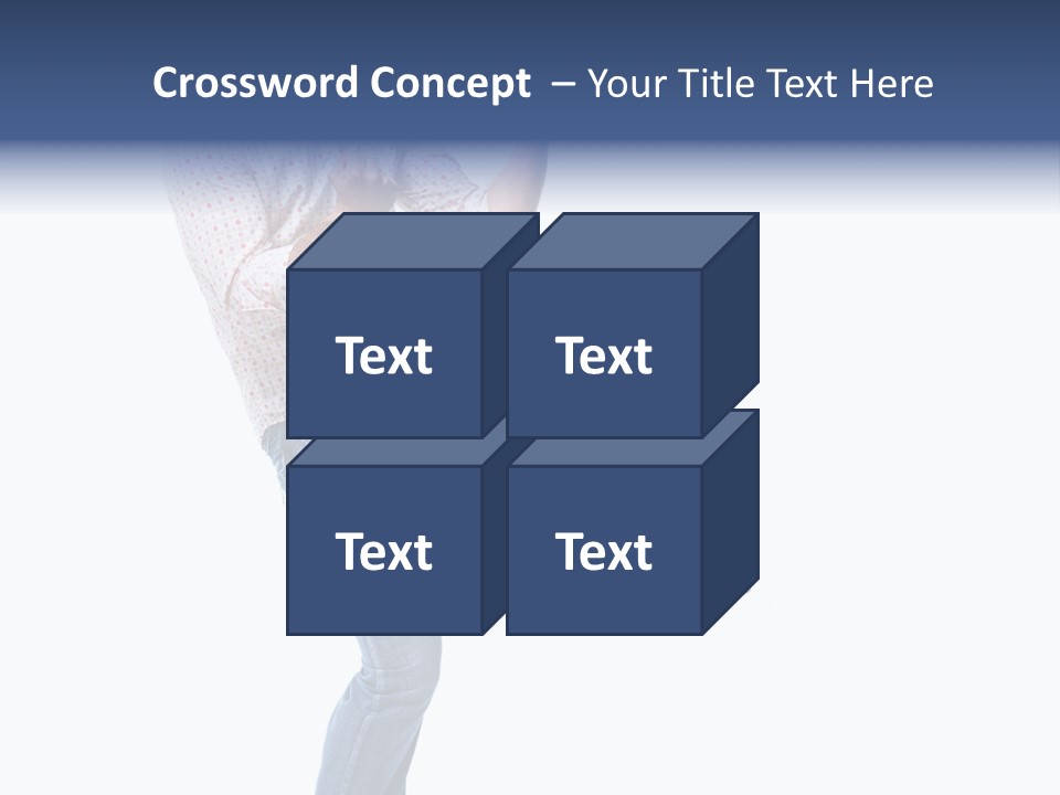 Bright Happy Portrait PowerPoint Template