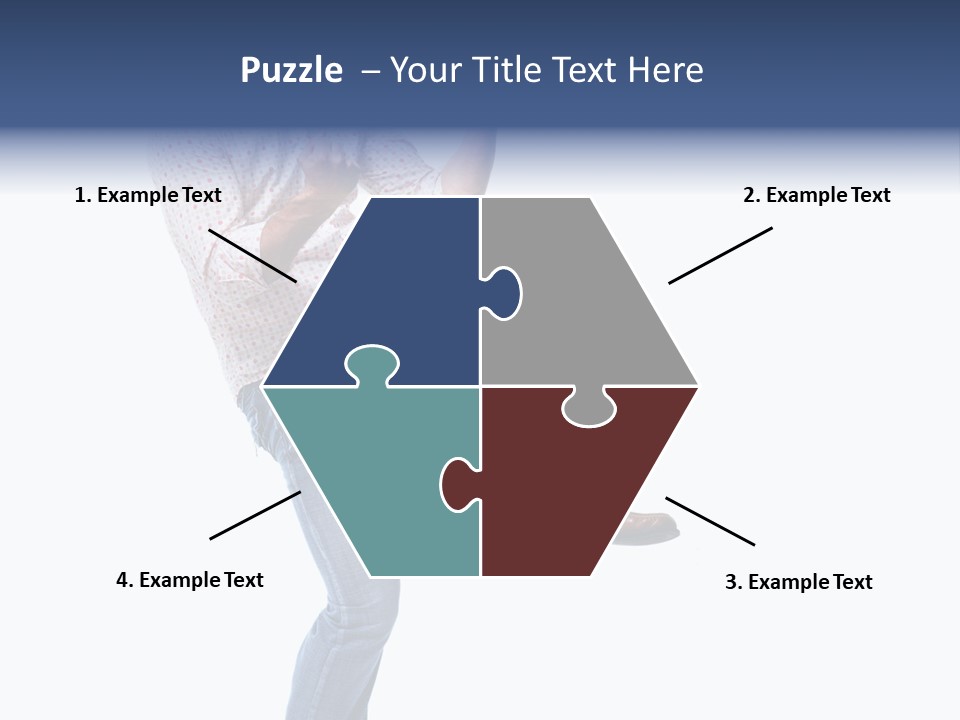 Bright Happy Portrait PowerPoint Template