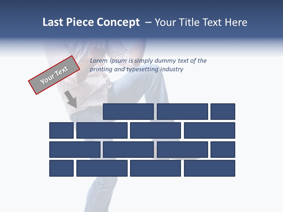 Bright Happy Portrait PowerPoint Template