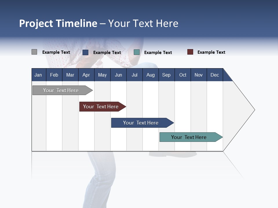 Bright Happy Portrait PowerPoint Template