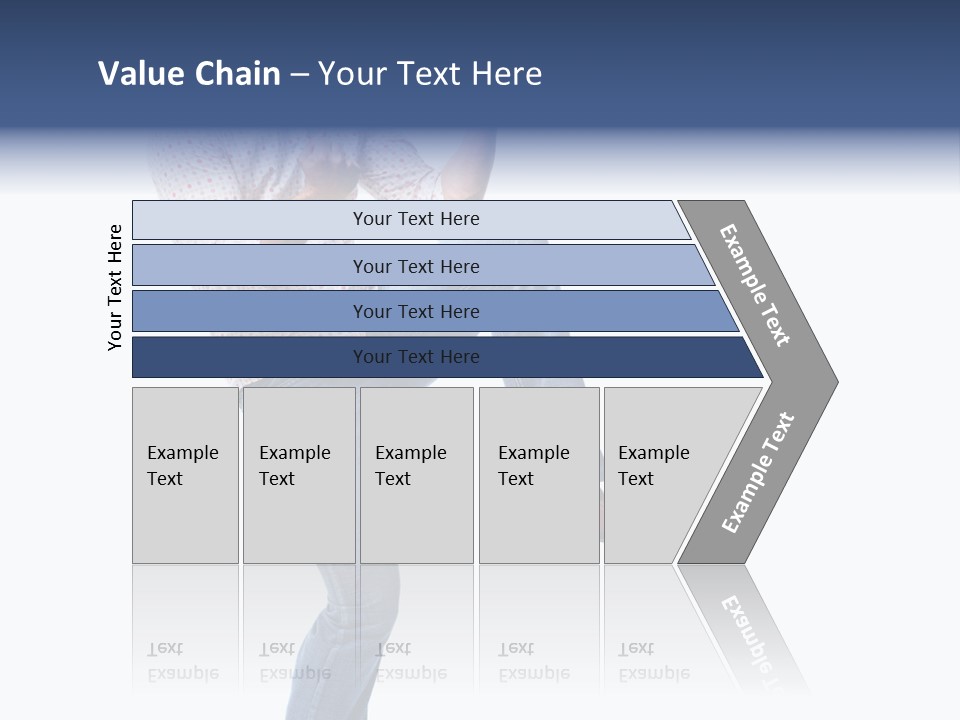 Bright Happy Portrait PowerPoint Template