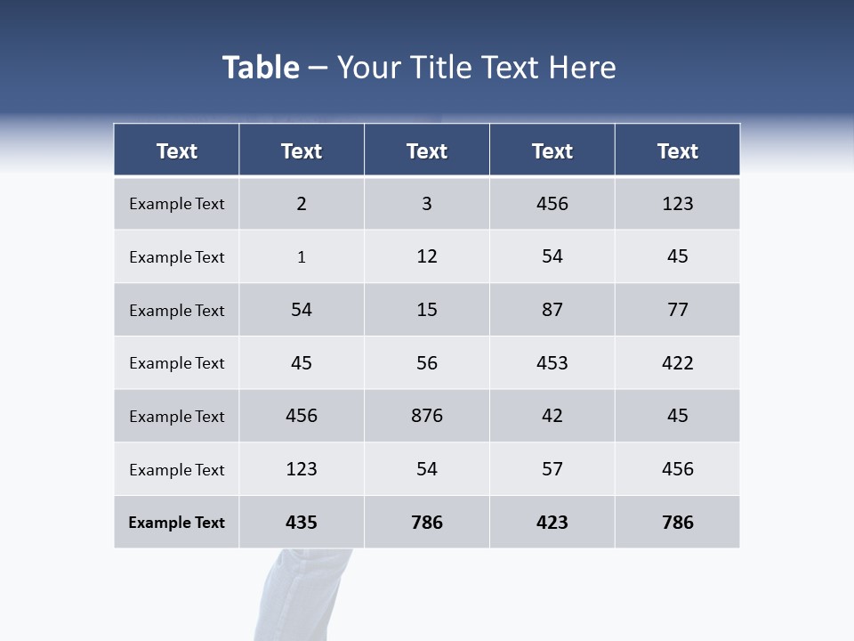 Bright Happy Portrait PowerPoint Template