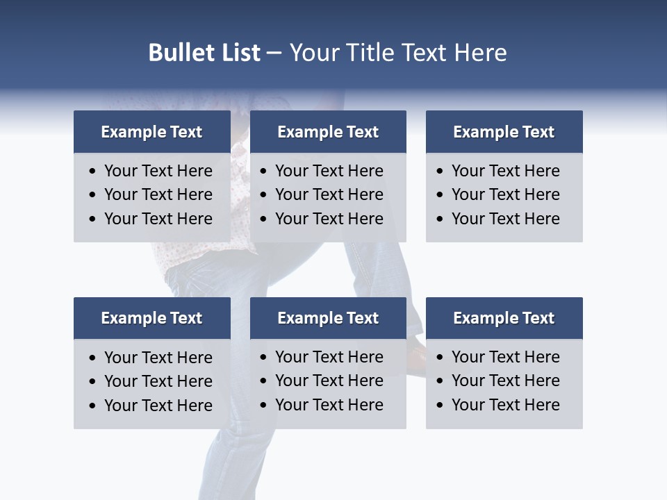 Bright Happy Portrait PowerPoint Template