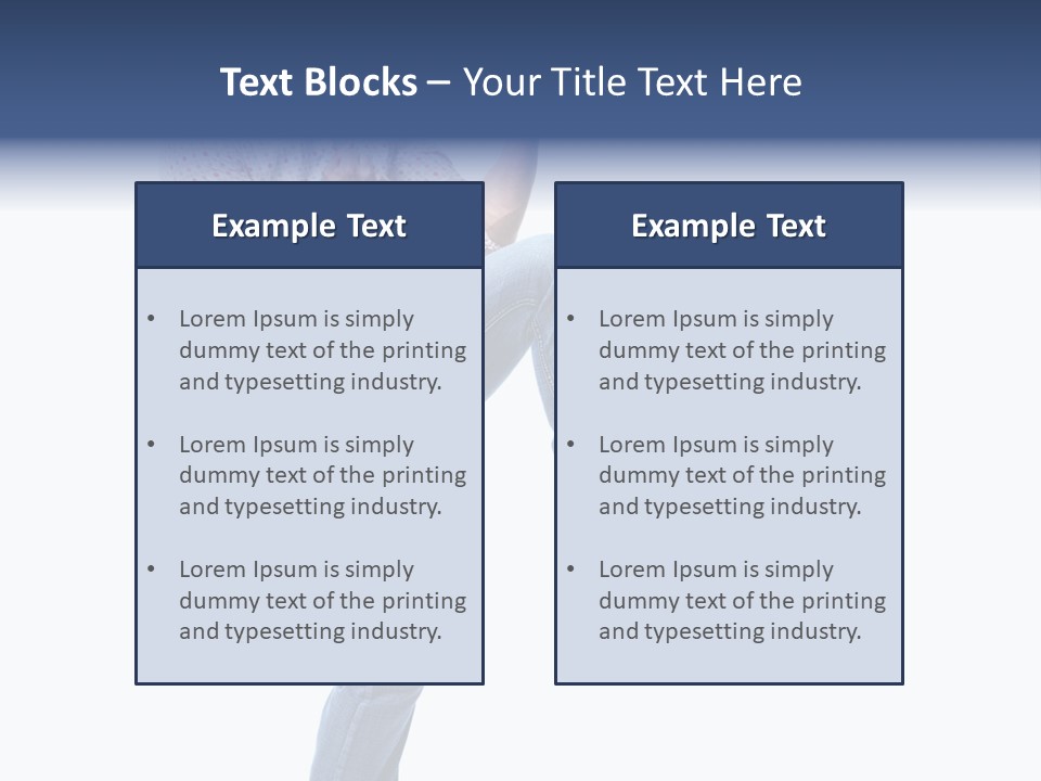 Bright Happy Portrait PowerPoint Template