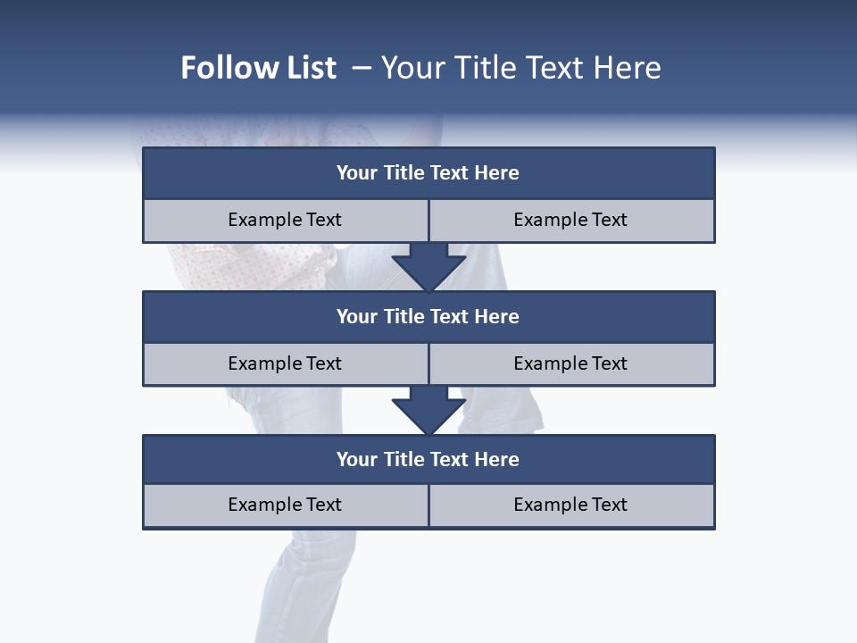 Bright Happy Portrait PowerPoint Template
