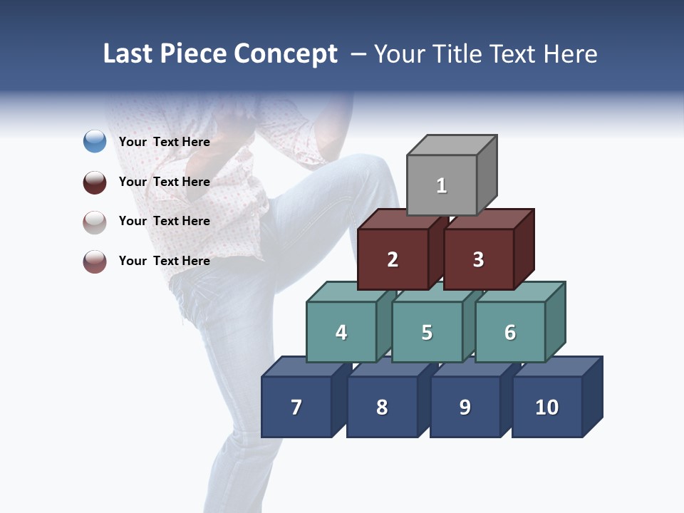 Bright Happy Portrait PowerPoint Template