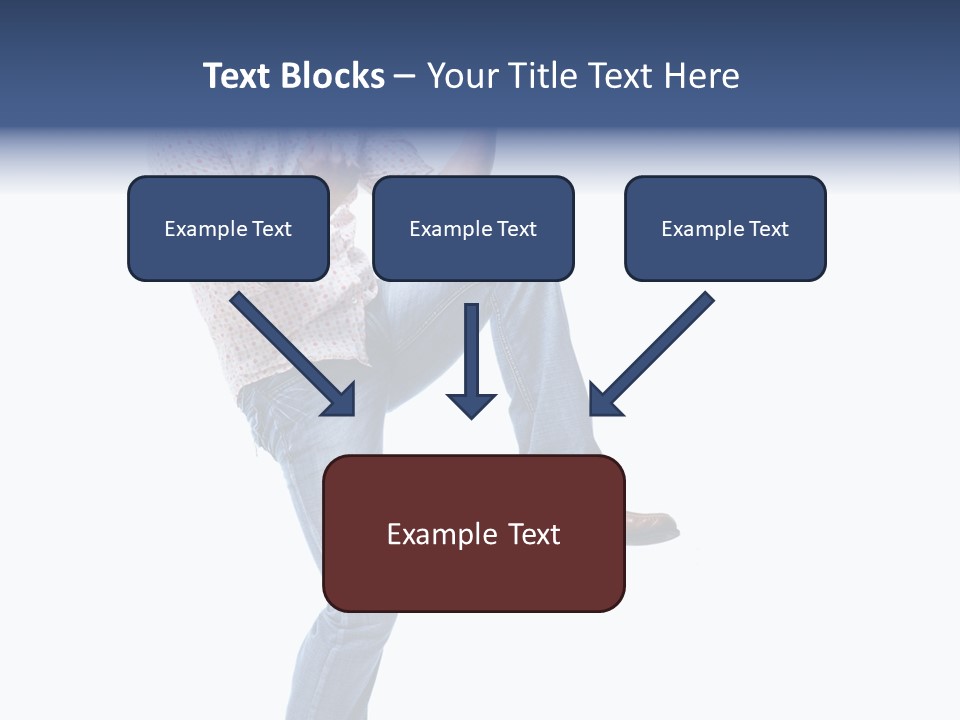 Bright Happy Portrait PowerPoint Template