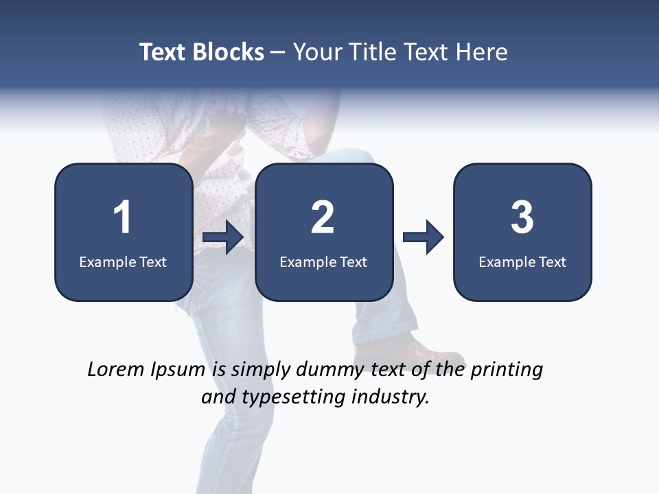 Bright Happy Portrait PowerPoint Template