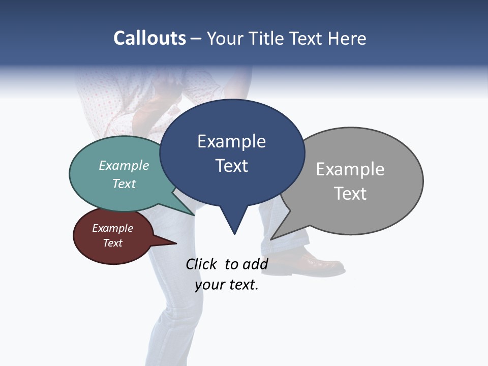 Bright Happy Portrait PowerPoint Template