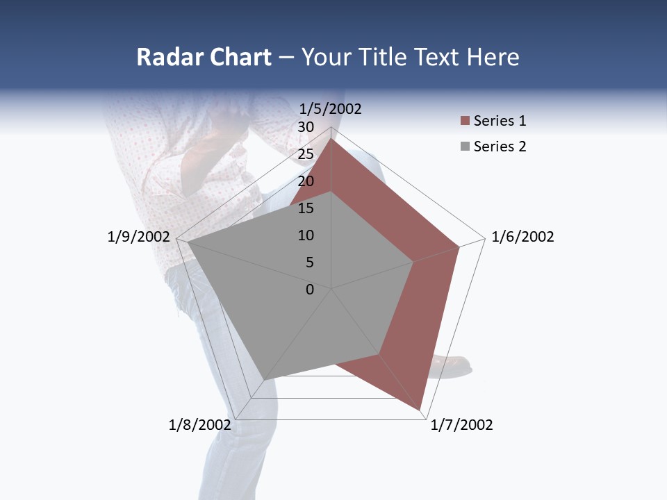 Bright Happy Portrait PowerPoint Template