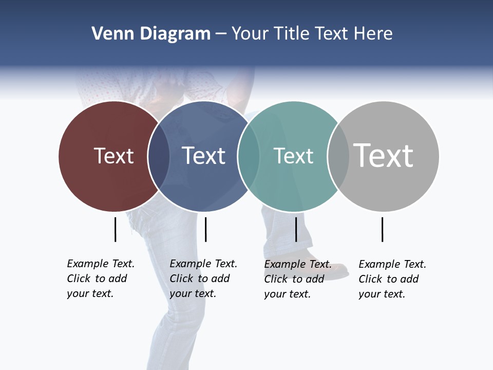 Bright Happy Portrait PowerPoint Template
